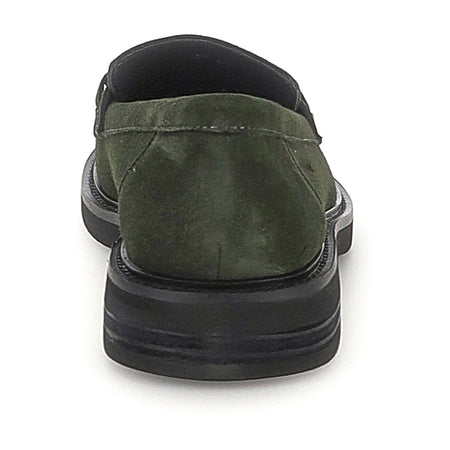 Stonefly mocassini donna Celine 5 scamosciato green 223049