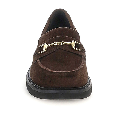 Stonefly mocassini donna Celine 5 scamosciato coffee 223049