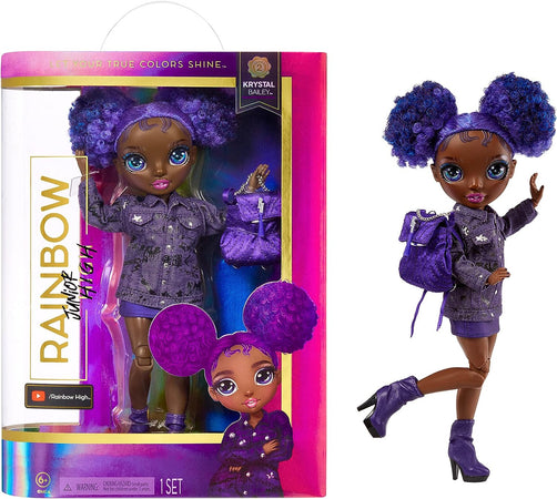 Rainbow High Junior High KRYSTAL BAILEY Bambola alla moda 23 cm