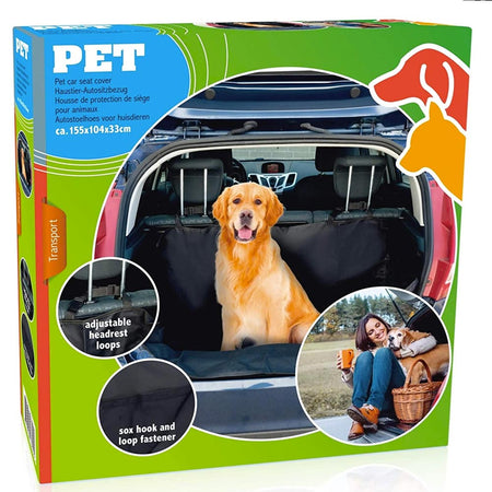 Telo Protezione Bagagliaio Auto per Cane e Gatto Impermeabile 155x104cm