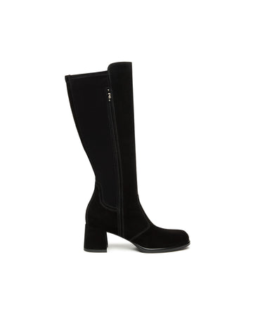 Nero Giardini stivali donna in suede nero I514312D100
