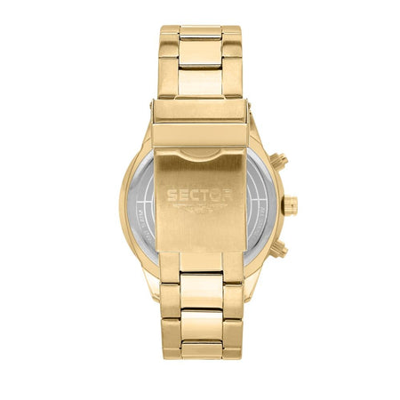 Orologio SECTOR uomo 670 cronografo acciaio dorato / blu