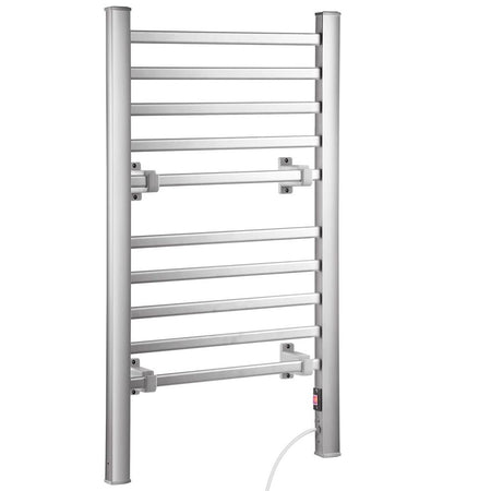 Scaldasalviette Termoarredo Elettrico da Bagno 2in1 Asciugabiancheria 10 Elementi