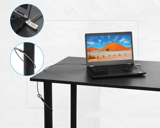 Lucchetto di Sicurezza per Notebook a Combinazione per Slot Nano