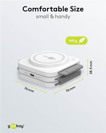 Caricatore Qi Wireless Caricabatterie 3in1 Stazione di Ricarica Pieghevole 15W