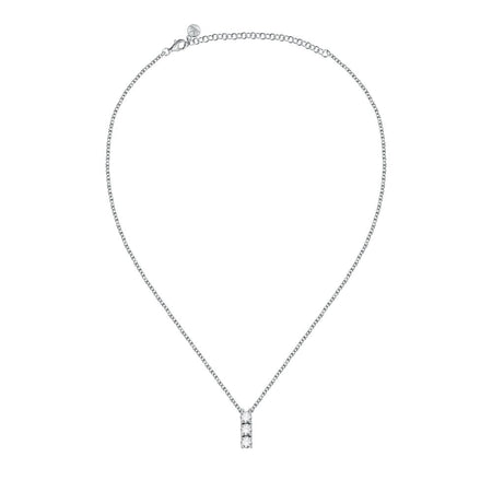 Collana MORELLATO Scintille acciaio rodiato argento / 3 zirconi