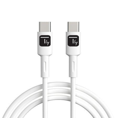 Cavo USB-C&trade Maschio/Maschio USB 2.0 2m Bianco
