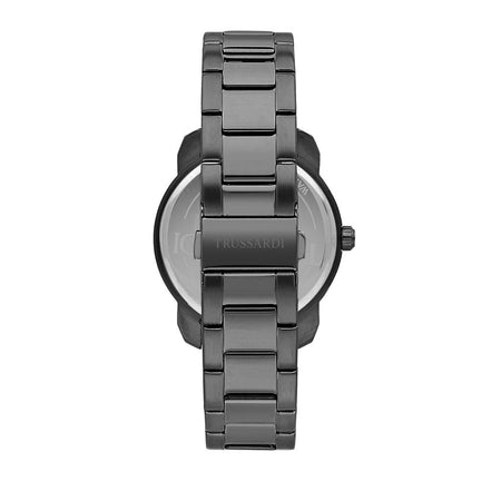 Orologio TRUSSARDI uomo T-city data acciaio brunito