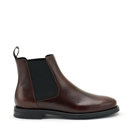 Frau beatles donna in pelle marrone 98L3
