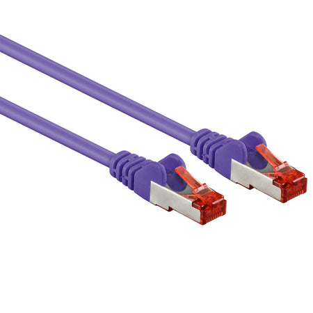 Cavo di rete Patch in rame Cat. 6 Viola SFTP LSZH 2m