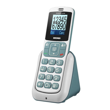 Brondi Amico Home Bianco Telefono di livello base 4,5 cm (1.77") 90 g