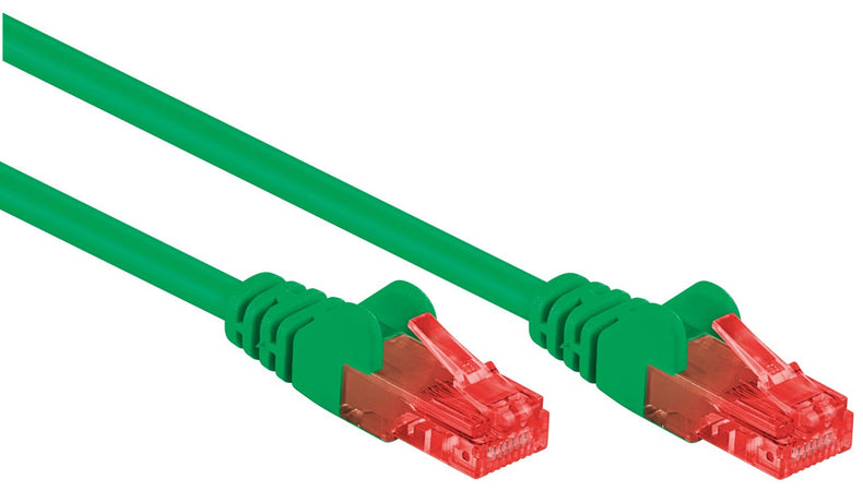 Cavo di rete Patch in CCA Cat.6 Verde U/UTP 2m