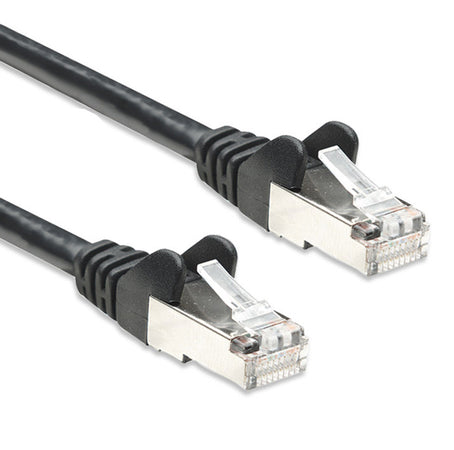 Cavo di rete Patch in Rame Schermato Cat. 5e Nero F/UTP 2 m