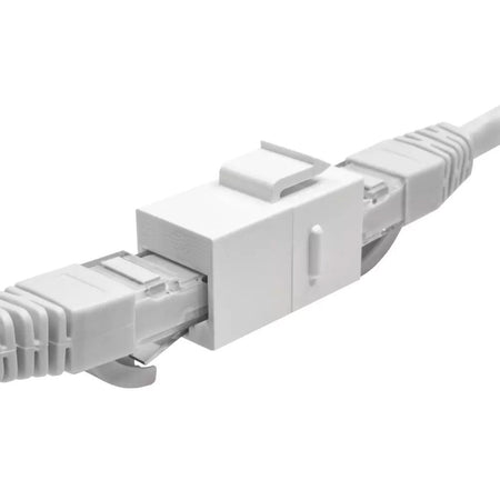 Accoppiatore RJ45 F/F UTP Cat6 Keystone Bianco