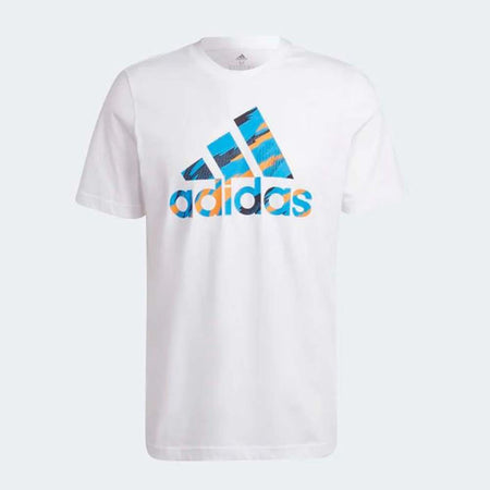 MAGLIETTA ADIDAS LOGO MULTICOLOR