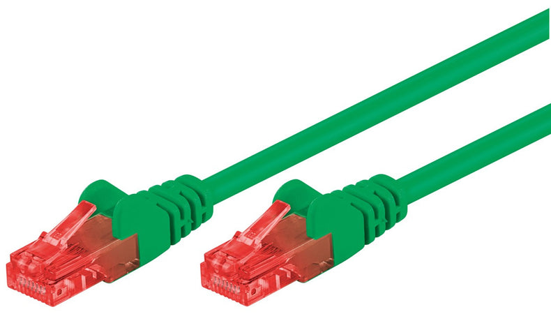 Cavo di rete Patch in CCA Cat.6 Verde U/UTP 2m