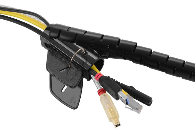 Guaina Raccogli Cavi ø 25mm Lunghezza 2,5 m con Inseritore