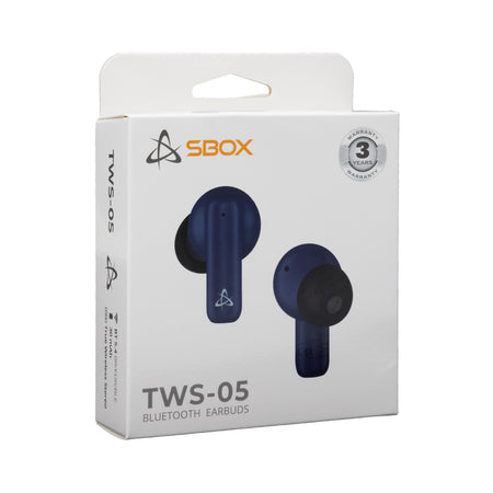 Auricolari Bluetooth v5.4 con Custodia di Ricarica EB-TWS05 Blu