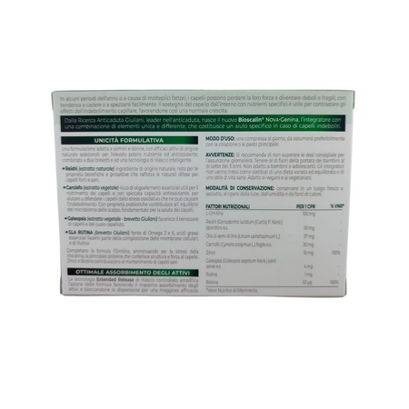 Bioscalin nova genina 30 compresse