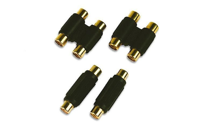 Adattatore audio singolo RCA Femmina/Femmina