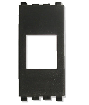 Adattatore Frutti RJ45 per Vimar Eikon Nero