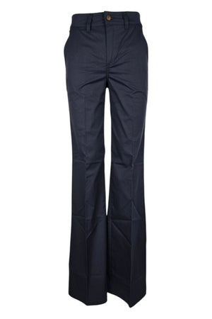 Atelier Cigala's Pantaloni Blu da donna
