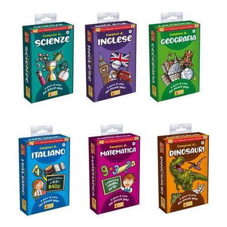 Carte gioco Lisciani 92888 I'M A GENIUS Campioni Di... Assortito