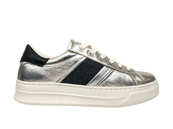 CRIME LONDON Sneaker donna SONIK 25547PP226 argento