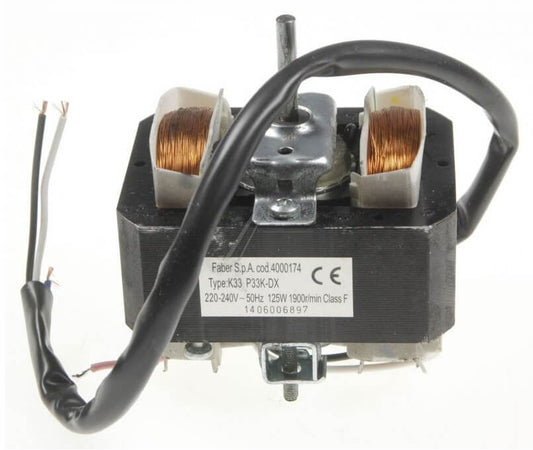 Motore K33 P33K dx 125W cappa cucina Faber Roblin 133.0041.099