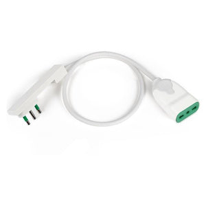 Prolunga elettrica Fanton 92012 CLOCK Bianco