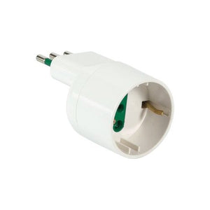 Adattatore elettrico Fanton 82125 Bianco e Verde