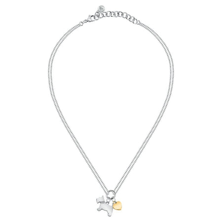 Collana MORELLATO donna Mascotte cane / cuore dorato