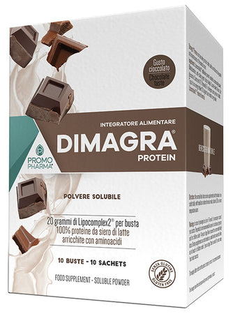 Dimagra protein cacao 10buste