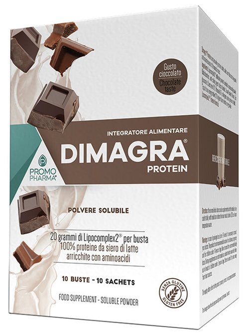 Dimagra protein cacao 10buste