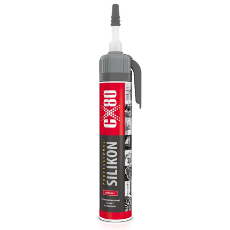 CX80 Premium Silicone 210 g – Sigillante alta temperatura 380 °C rosso