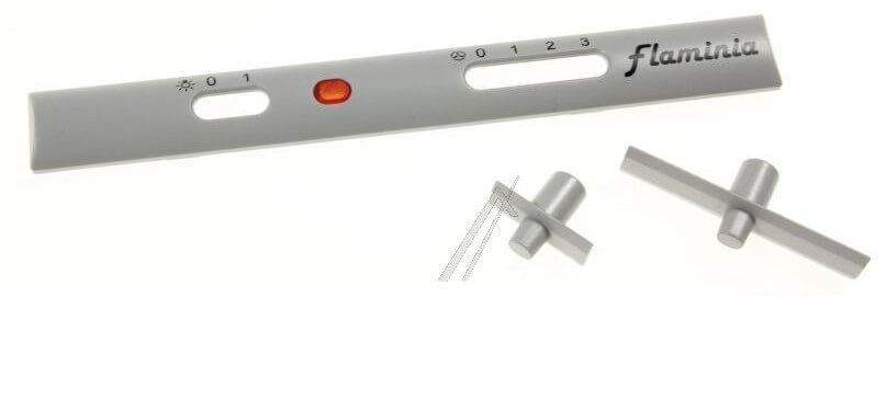 Slider cruscotto comandi cappa Flaminia 3 velocità e luce Faber 133.0068.173