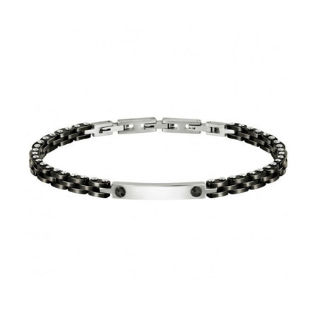 Bracciale MORELLATO uomo Ceramic acciaio / ceramica nero