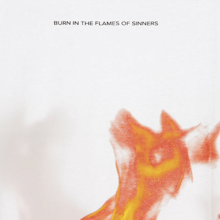 IHS Maglietta Uomo Flames White da uomo