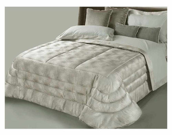 CAPRI COLLEZIONE MON AMOUR ELEGANTE TRAPUNTA MATRIMONIALE IN COTONE E POLIESTERE DISPONIBILE IN DUE VARIANTI