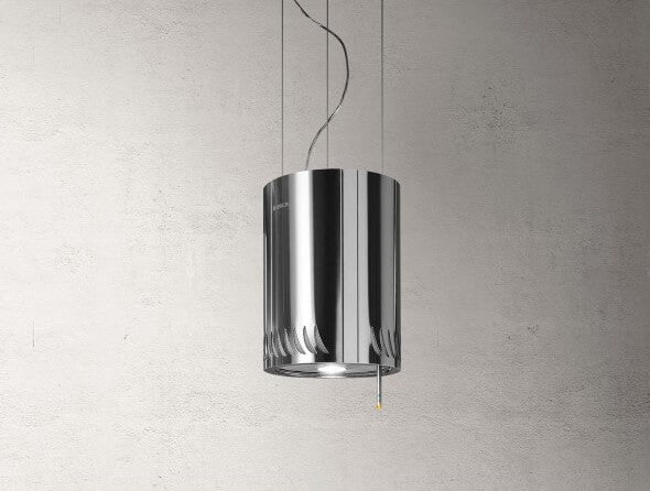 Cappa a Isola Sospesa con diametro da 25 cm in acciaio inox Elica 64714985-1