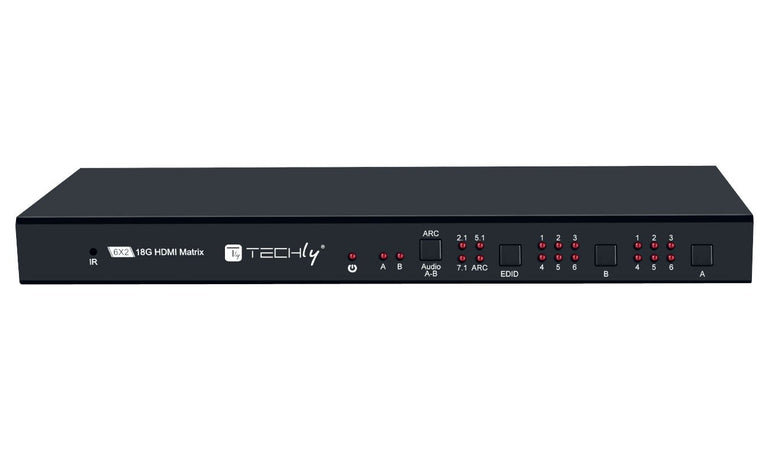 Matrix HDMI 2.0 6X 2 18Gbps 4k@60Hz con Audio e ARC