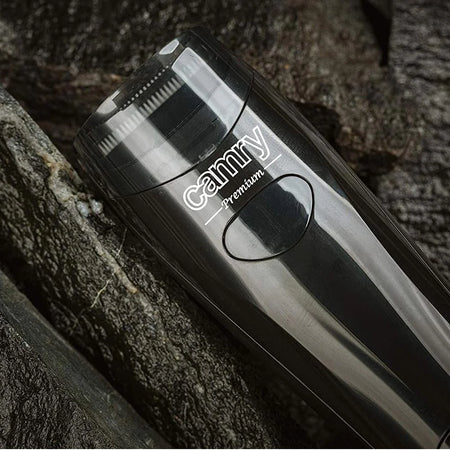 Rasoio Elettrico Taglia Capelli Trimmer con Aspirapeli USB Regola Barba Camry