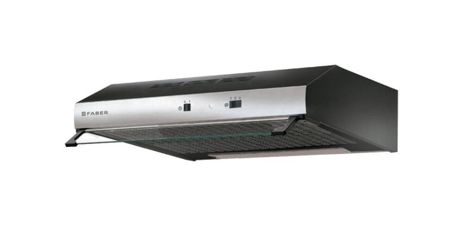 Cappa sottopensile 90cm nero/inox Faber TCH04 PLUS SS19A 741 300.0557.493