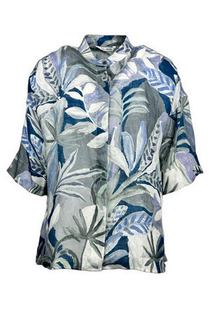 Caliban Camicie Blu da donna