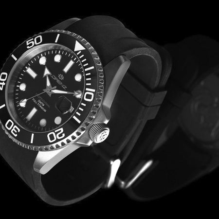 Orologio LORENZ uomo Full Titanium Automatico rosso