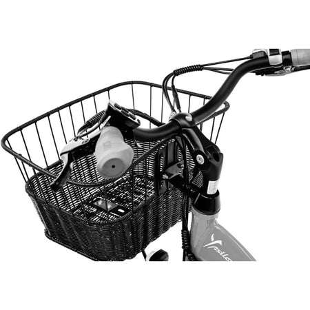 Lancia Y Incanto (Ln-Bi-220001) City E-Bike (Grigio) Bicicletta Elettrica Ruote 26"X1.50" Motore Bafang 250W 36V