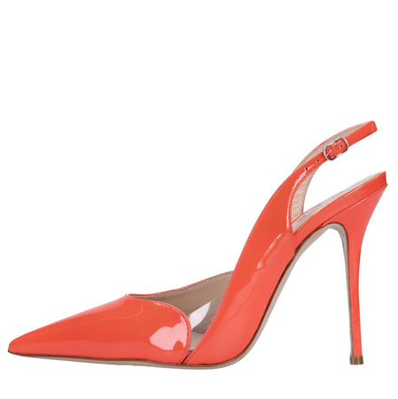 Casadei Scarpe con Tacco Arancio da donna