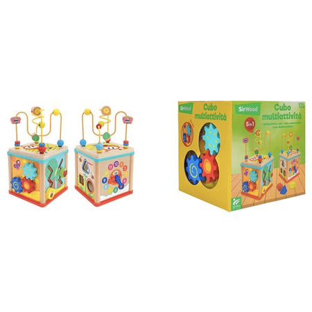 Cubo Multiattività Globo 39939 SIR WOOD Assortito