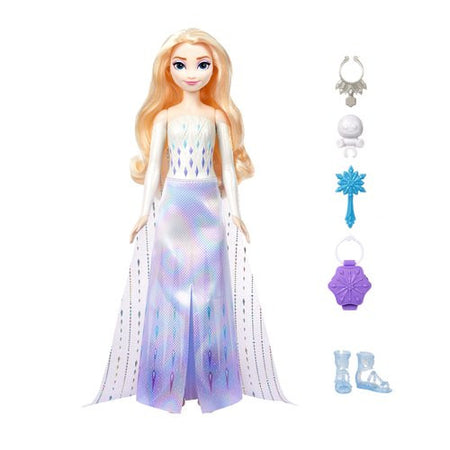 Bambola Mattel HTG25 FROZEN Spin & Reveal Assortito