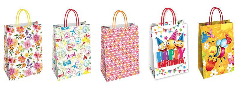 SHOPPER CARTA 26x12x35 ASSORTITI GENERICO